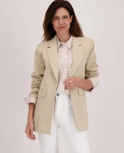 Blazer Straight Pinstripe