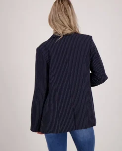 Blazer Straight Pinstripe