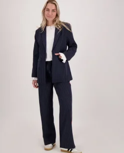 Blazer Straight Pinstripe