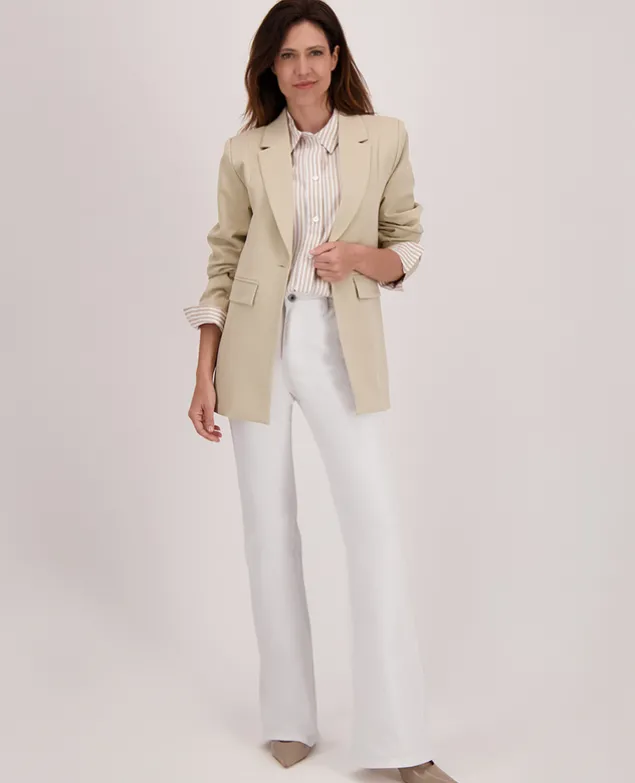 Blazer Straight Pinstripe