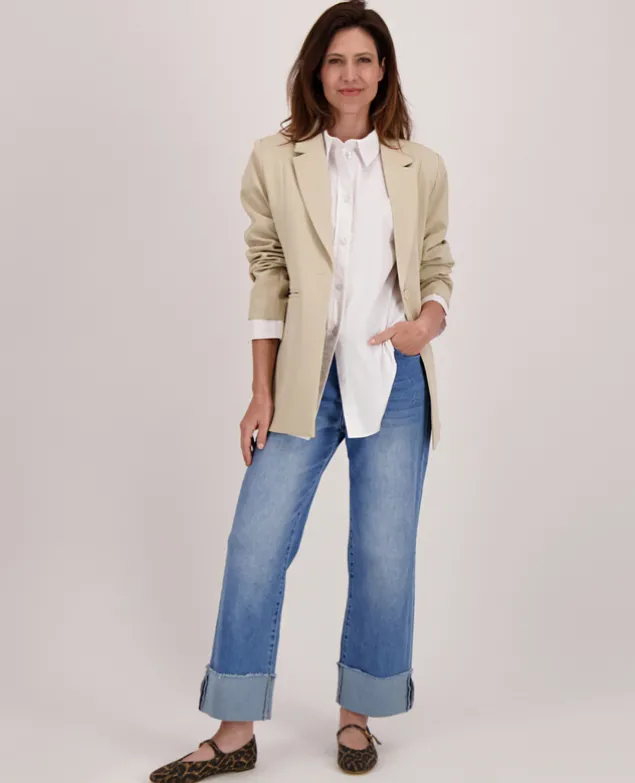 Blazer Straight Pinstripe