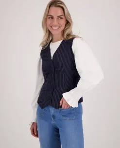 Gilet Pinstripe