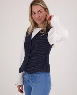 Gilet Pinstripe