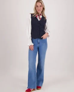 Gilet Pinstripe