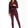 Jumpsuit Travel Merlot Rouge