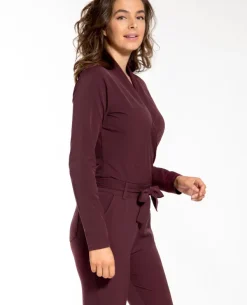 Jumpsuit Travel Merlot Rouge