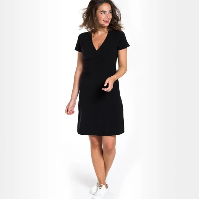 Little Black Robe Dress Travel