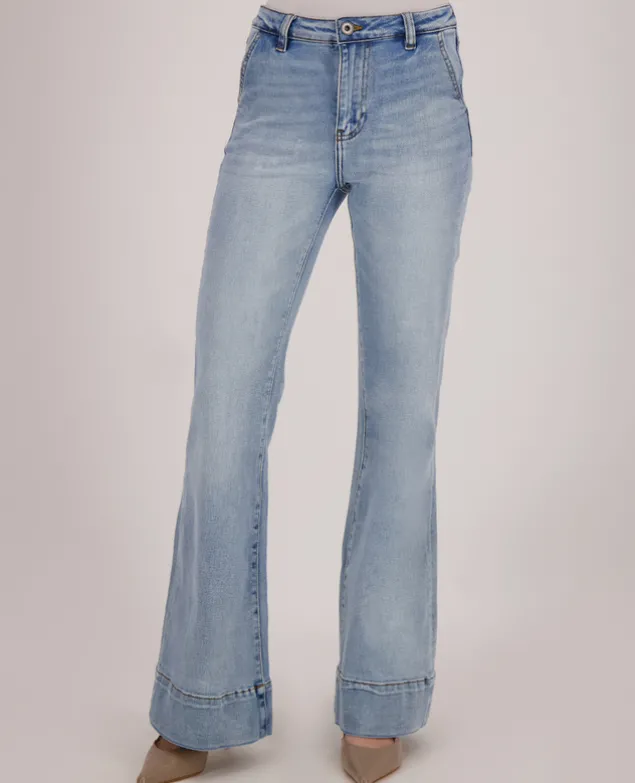 Pant Flare Denim