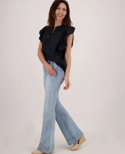 Pant Flare Denim