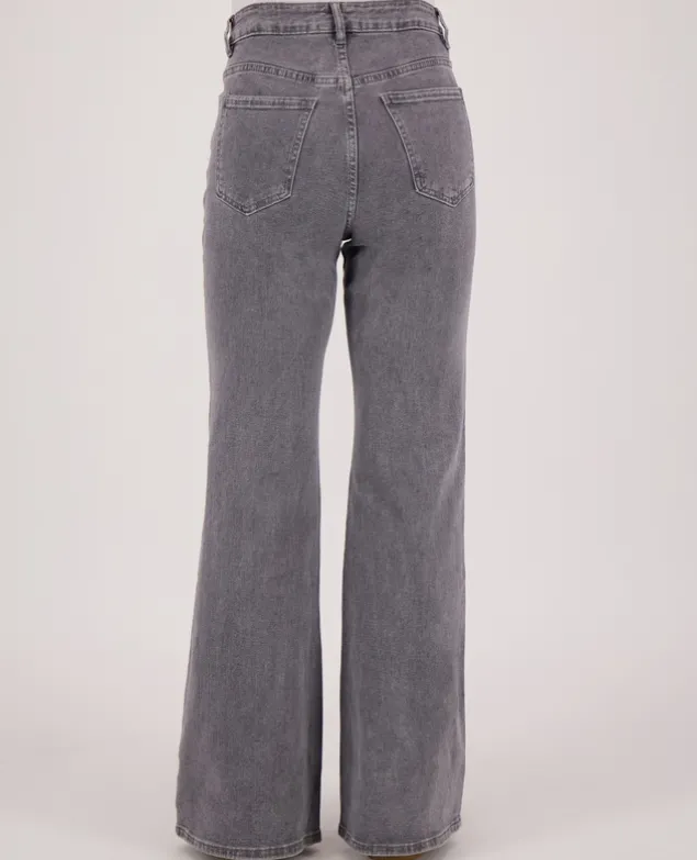 Pant Flare Stretch Denim