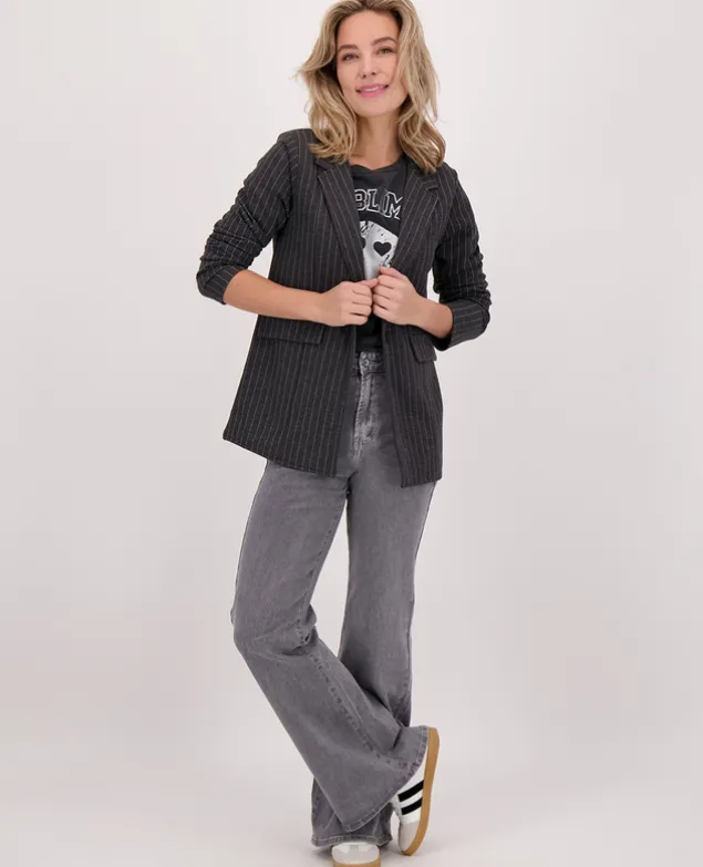Pant Flare Stretch Denim
