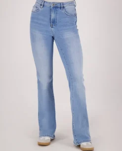 Pant Flare Superstretch Denim