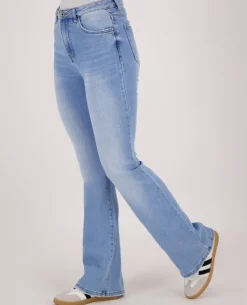 Pant Flare Superstretch Denim