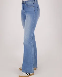 Pant Flare Superstretch Denim