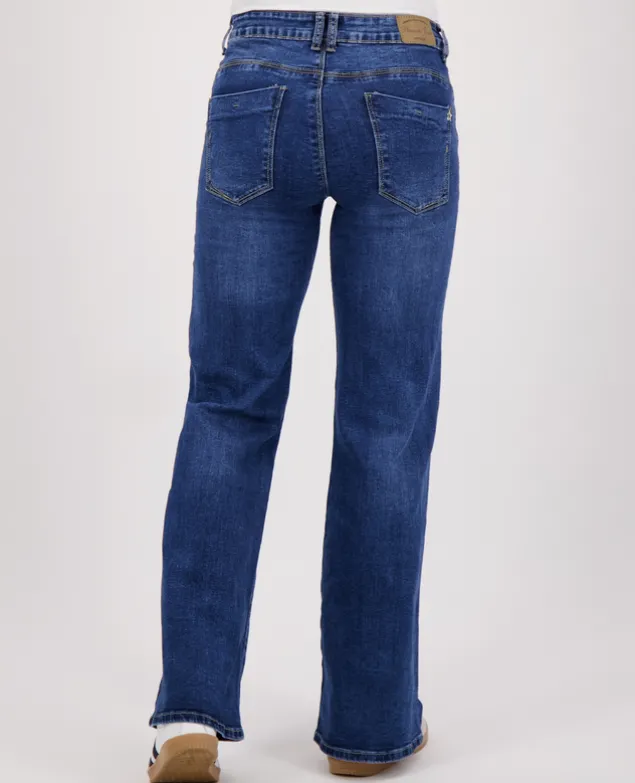 Pant Flare Superstretch Denim