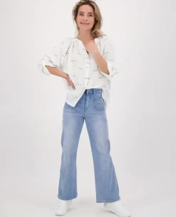 Pant Flare Superstretch Denim