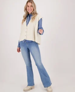 Pant Flare Superstretch Denim