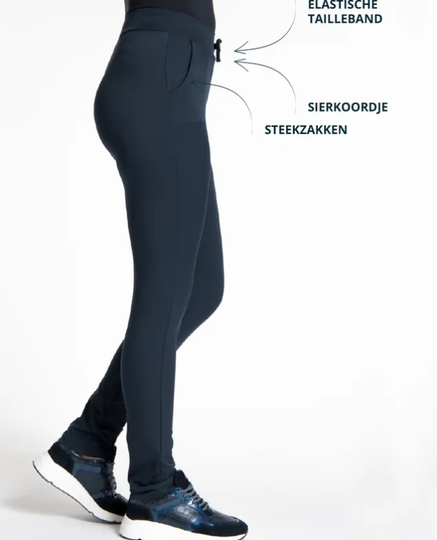 Pant Gili Travel Donkerblauw