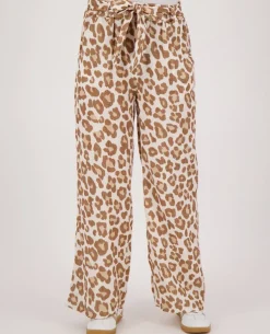 Pant Straight Panthère