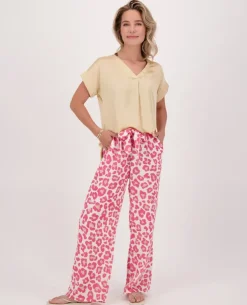 Pant Straight Panthère