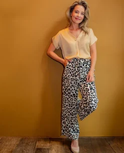 Pant Straight Panthère