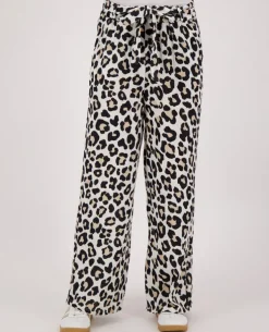 Pant Straight Panthère