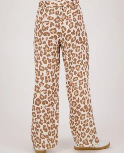 Pant Straight Panthère