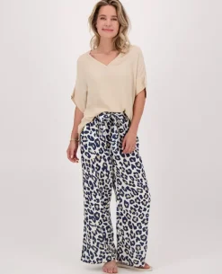 Pant Straight Panthère