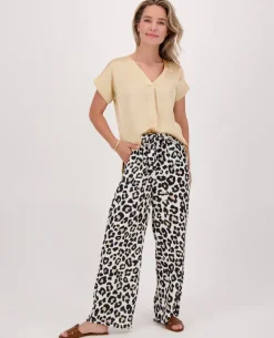 Pant Straight Panthère
