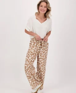Pant Straight Panthère