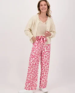 Pant Straight Panthère