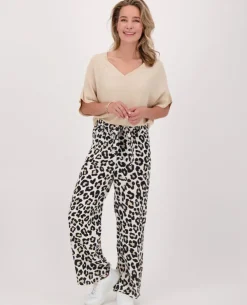 Pant Straight Panthère