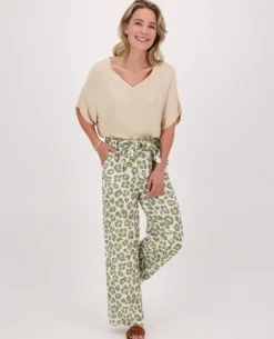 Pant Straight Panthère