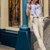 Pant Straight Pinstripe