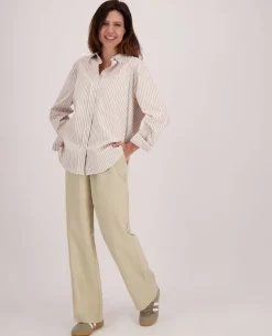 Pant Straight Pinstripe