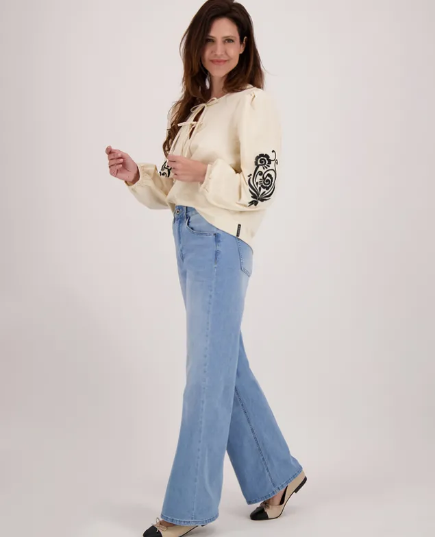 Pant Straight Stretch Denim