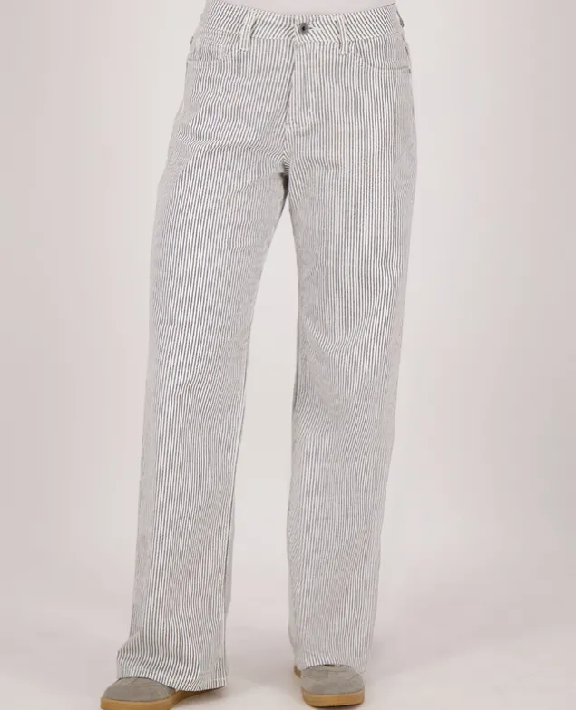 Pant Straight Superstretch Pinstripe