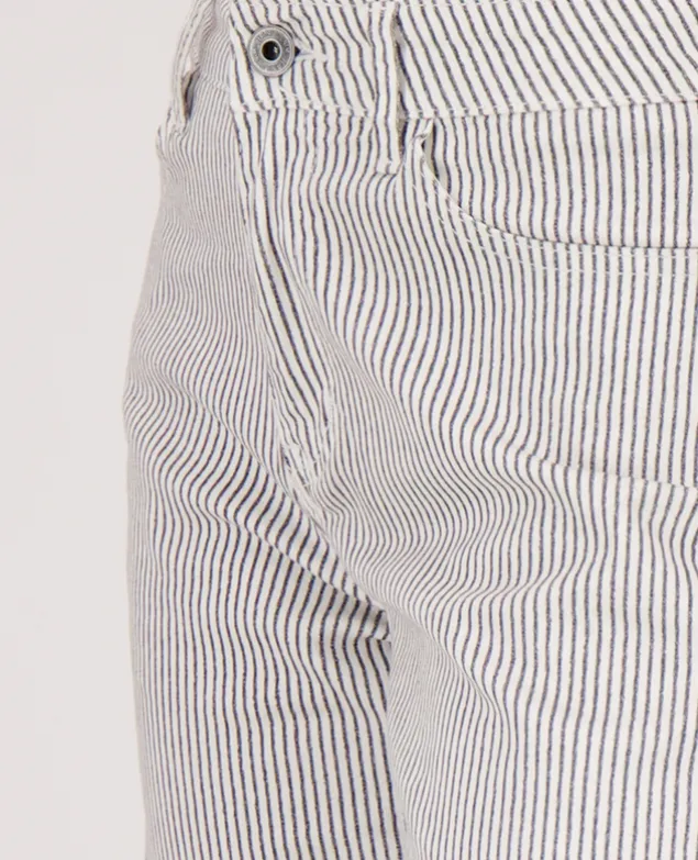 Pant Straight Superstretch Pinstripe