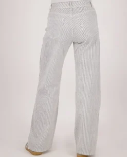 Pant Straight Superstretch Pinstripe