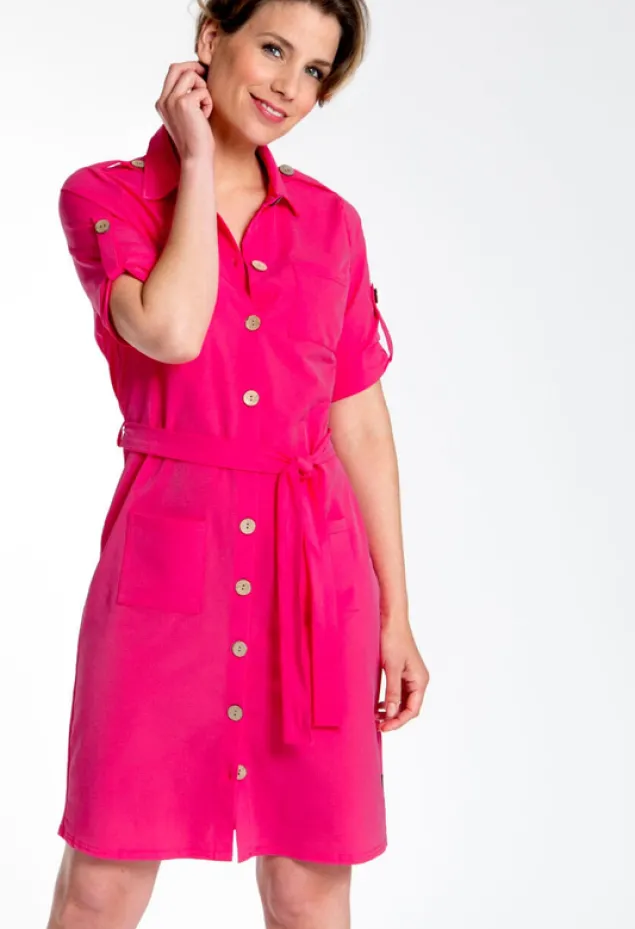 Shirt Dress Travel Pockets
