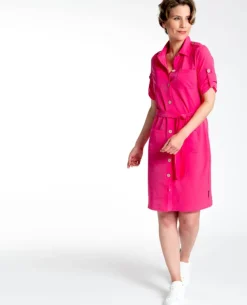 Shirt Dress Travel Pockets