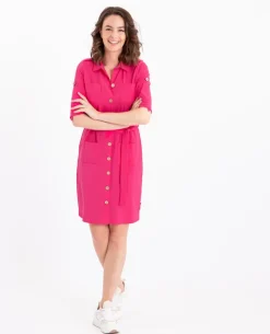 Shirt Dress Travel Pockets