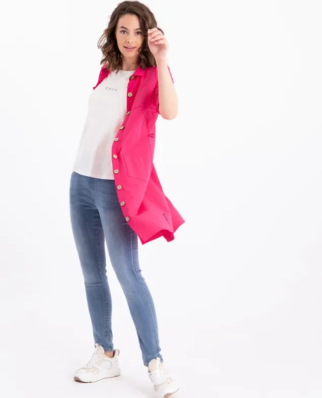Shirt Dress Travel Pockets